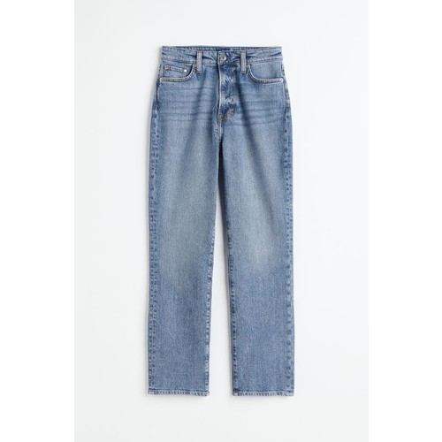Винтажные джинсы Mom Fit с ультравысокими щиколотками