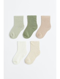 5 упаковок носков текстурированной вязки