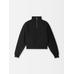 Zip-up sweater цвет: Чёрный