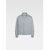 Джинсовая рубашка с пышными рукавами поверх рубашки цвет: Grey / off-white