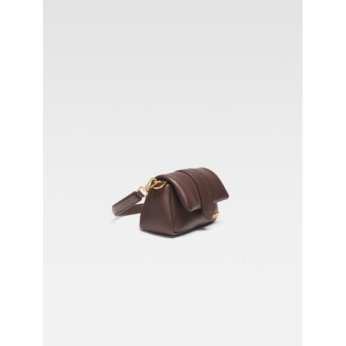 Мини-сумка с пышным клапаном цвет: Medium brown