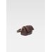 Мини-сумка с пышным клапаном цвет: Medium brown