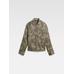 Рубашка с длинными рукавами и косыми карманами цвет: Jacquard banana logo khaki
