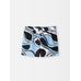 Плавательные шорты с волнистым принтом Psyche цвет: Print wavy psyche logo blue/black