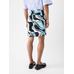 Шорты с волнистым принтом Psyche цвет: Print wavy psyche logo blue/black