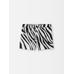 Плавательные шорты с художественным принтом "Зебра" цвет: Print zebra arty white black