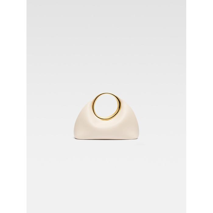 Mini ring handbag цвет: Светло-слоновой кости