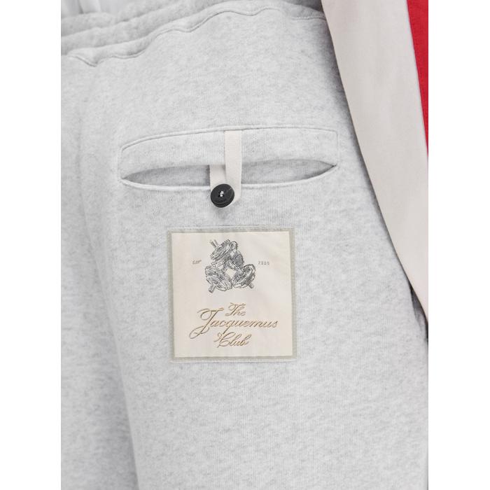 Спортивные брюки Jacquemus Club цвет: Athletic club grey