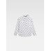 Асимметричная рубашка цвет: Jacquard dots logo black/white