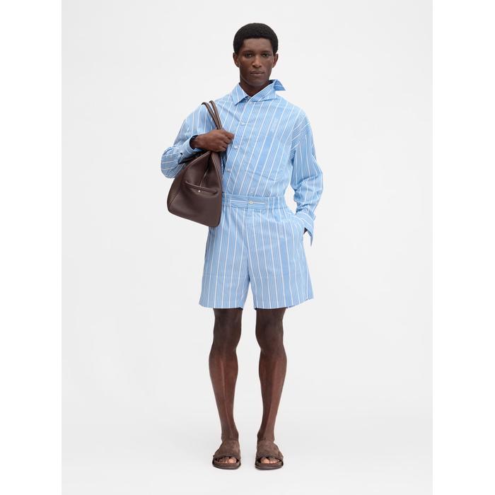 Полосатые шорты цвет: Jacquard blue/white