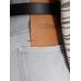 Джинсы с прямыми штанинами цвет: Grey / off-white