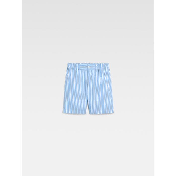 Полосатые шорты цвет: Jacquard blue/white