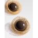 Серьги с подсолнухами цвет: Gold / brown