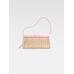 Wicker flap bag цвет: Pale pink