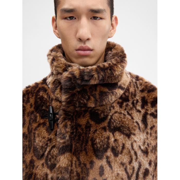 Куртка из искусственного леопарда цвет: Leopard