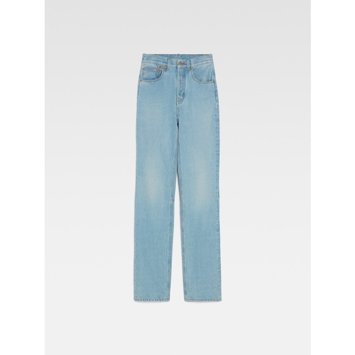 Джинсы с прямыми штанинами цвет: Light blue/tabac