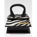 Фирменная мини-сумочка цвет: Black & white zebra