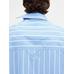 Асимметричная рубашка цвет: Jacquard blue/white