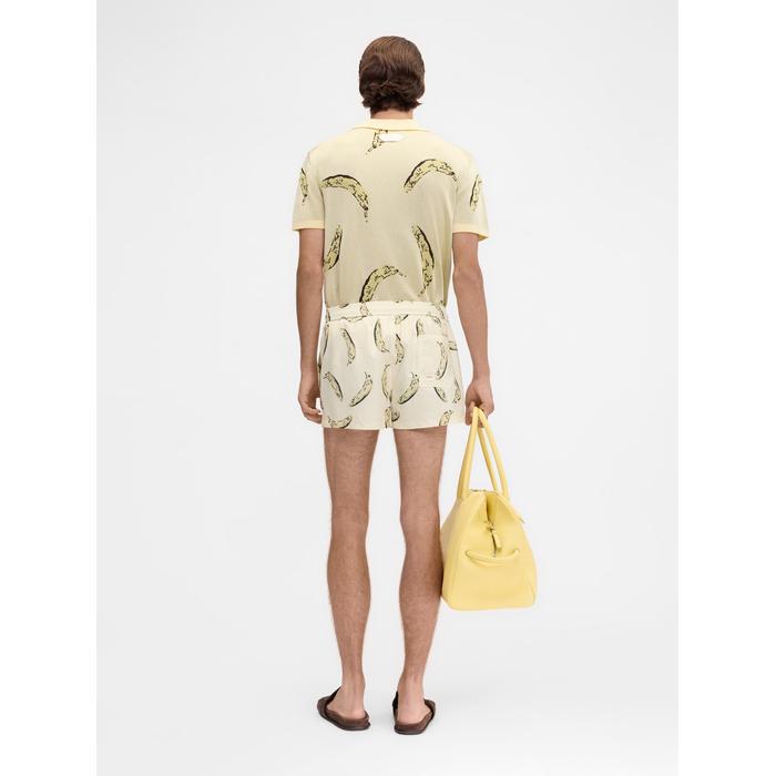 Купальник с принтом цвет: Banana print yellow