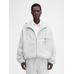 Толстовка на молнии с логотипом Jacquemus Club цвет: Athletic club grey