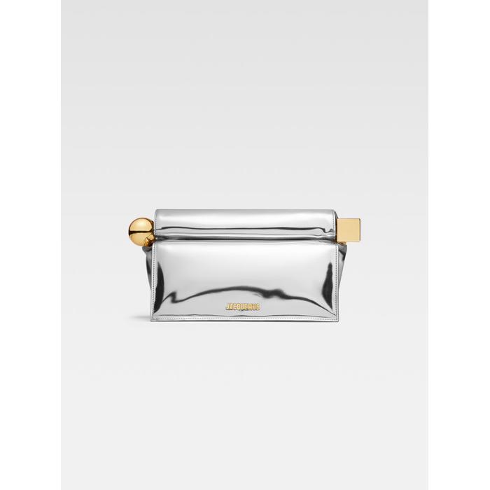 Take-out clutch цвет: Серебристый