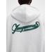 Толстовка на молнии с логотипом Jacquemus Club цвет: Athletic club grey