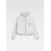 Толстовка на молнии с логотипом Jacquemus Club цвет: Athletic club grey