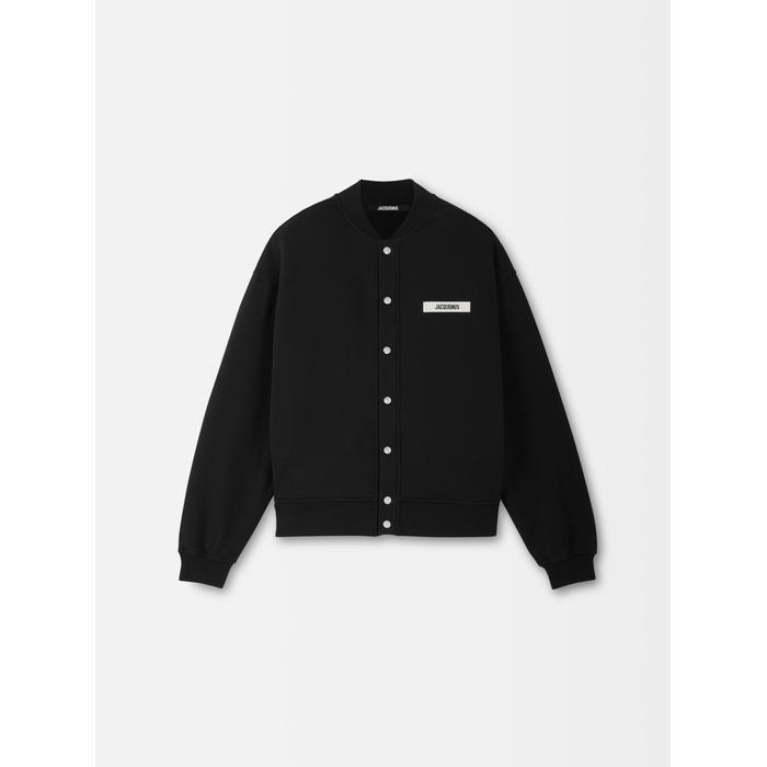 Grosgrain logo cardigan цвет: Чёрный