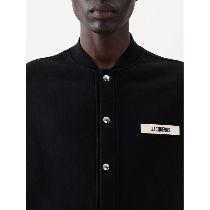 Grosgrain logo cardigan цвет: Чёрный