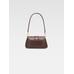 Мини-сумка с пышным клапаном цвет: Medium brown