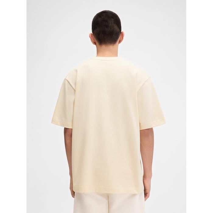 Футболка с логотипом "Банан в крупный рубчик" цвет: Banana patch off-white