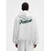Толстовка на молнии с логотипом Jacquemus Club цвет: Athletic club grey