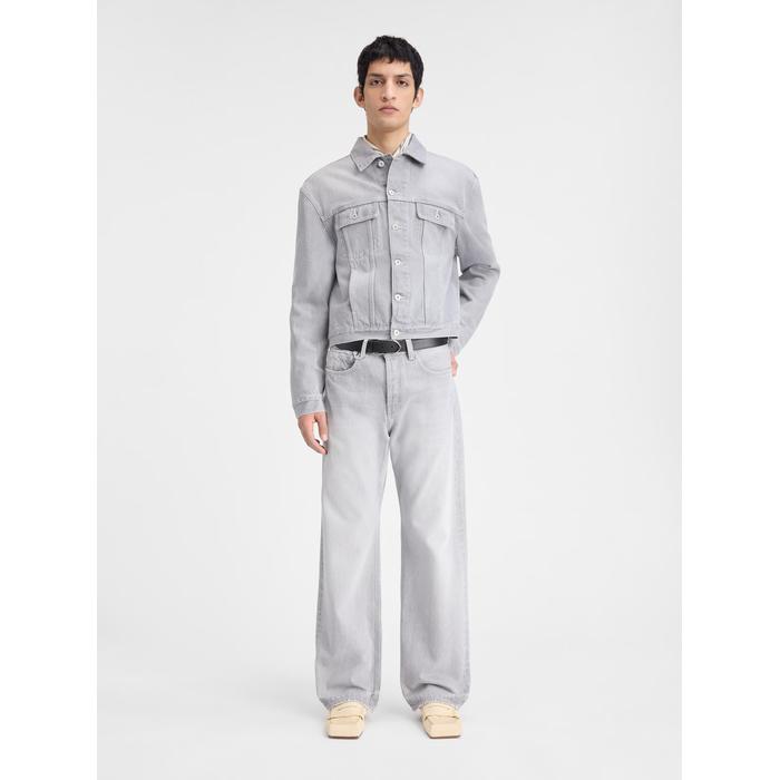 Джинсовая куртка цвет: Grey / off-white