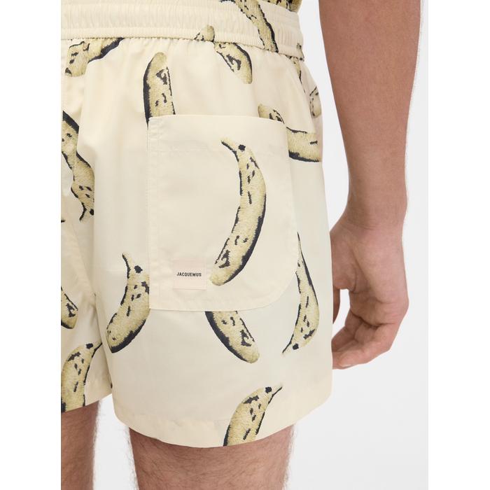 Купальник с принтом цвет: Banana print yellow