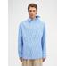 Асимметричная рубашка цвет: Jacquard blue/white