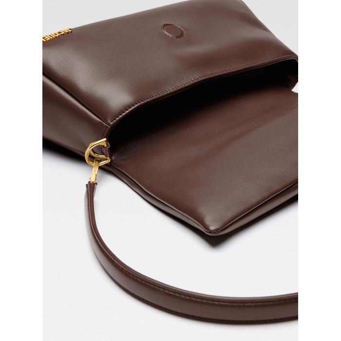 Сумка с пышным клапаном цвет: Medium brown