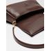 Сумка с пышным клапаном цвет: Medium brown