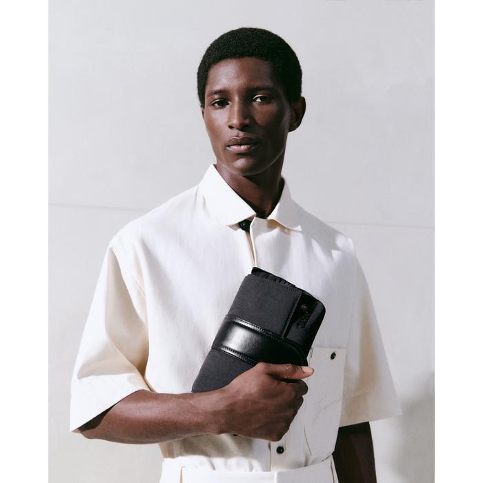 Mini nylon messenger bag цвет: Чёрный