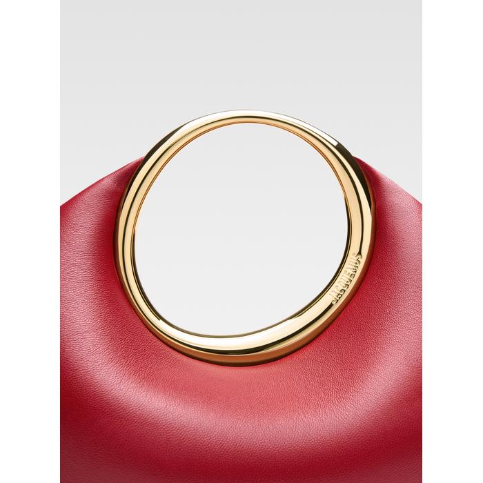 Mini ring handbag цвет: Тёмно-красный