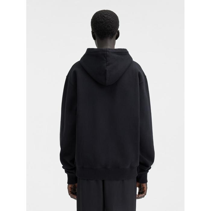 Grosgrain logo hoodie цвет: Чёрный