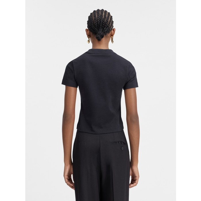 Grosgrain logo t-shirt цвет: Чёрный