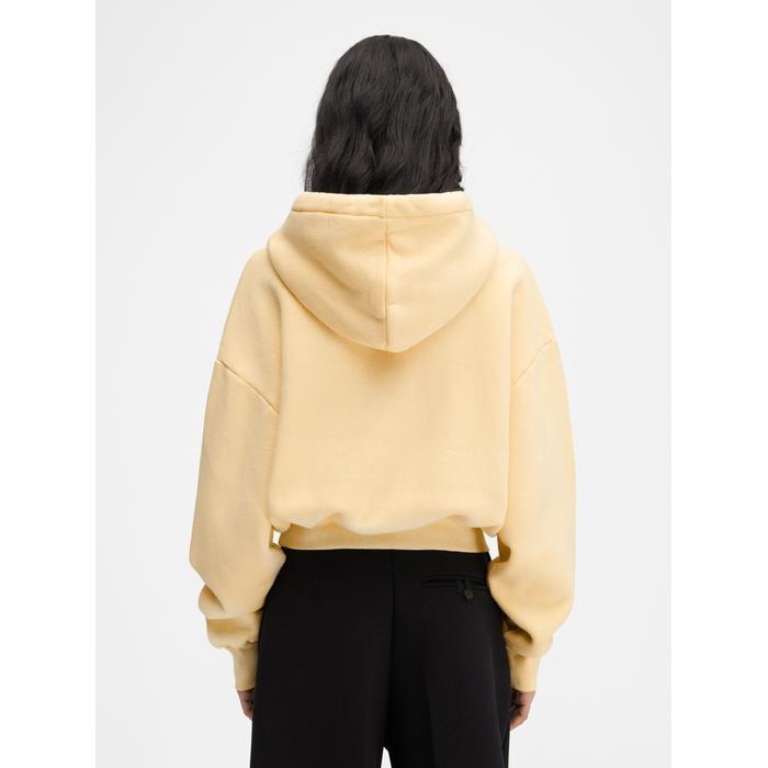 Вышитая толстовка с капюшоном цвет: Uni club beige