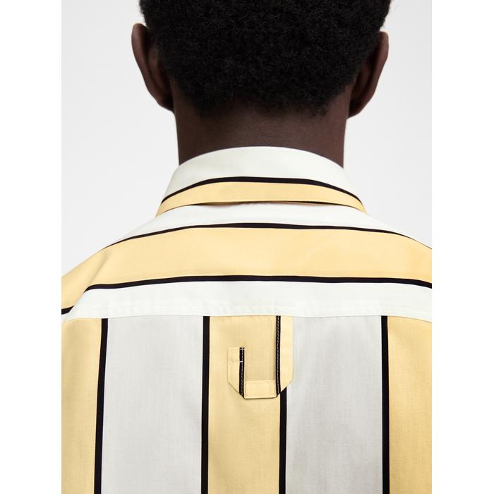 Рубашка в полоску цвет: Print stripes white/yellow/black