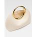Mini ring handbag цвет: Светло-слоновой кости