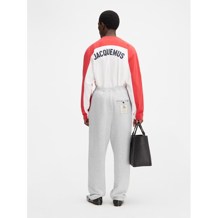 Спортивные брюки Jacquemus Club цвет: Athletic club grey