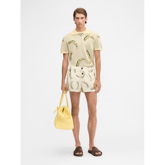 Купальник с принтом цвет: Banana print yellow