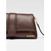 Сумка с пышным клапаном цвет: Medium brown