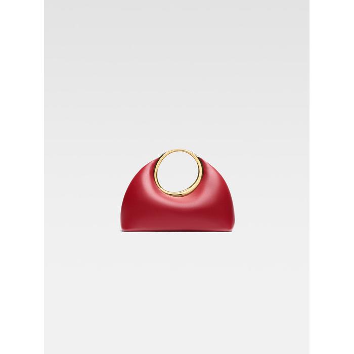 Mini ring handbag цвет: Тёмно-красный