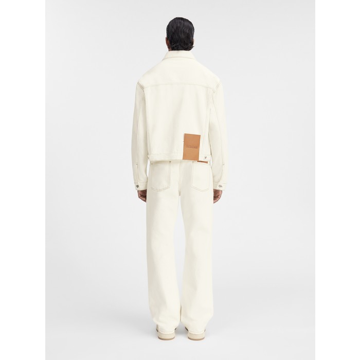 Джинсовая куртка цвет: Off-white/tabac