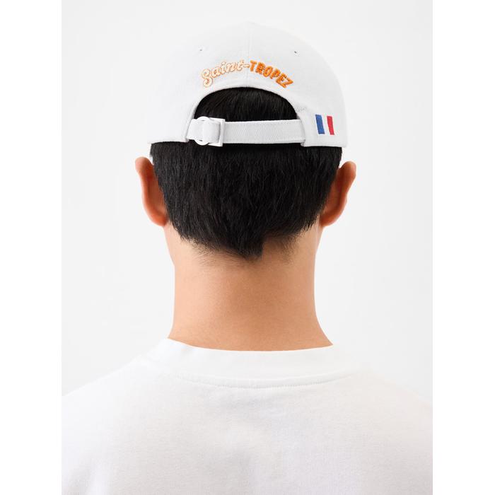 Logo cap - sold exclusively online and in our Saint-Tropez pop-up store цвет: St tropez melon white